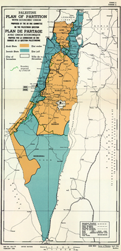 UN Partition Plan for Palestine